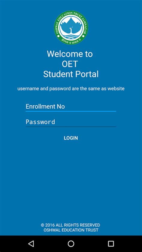 Oet Student Portal Apk For Android Download
