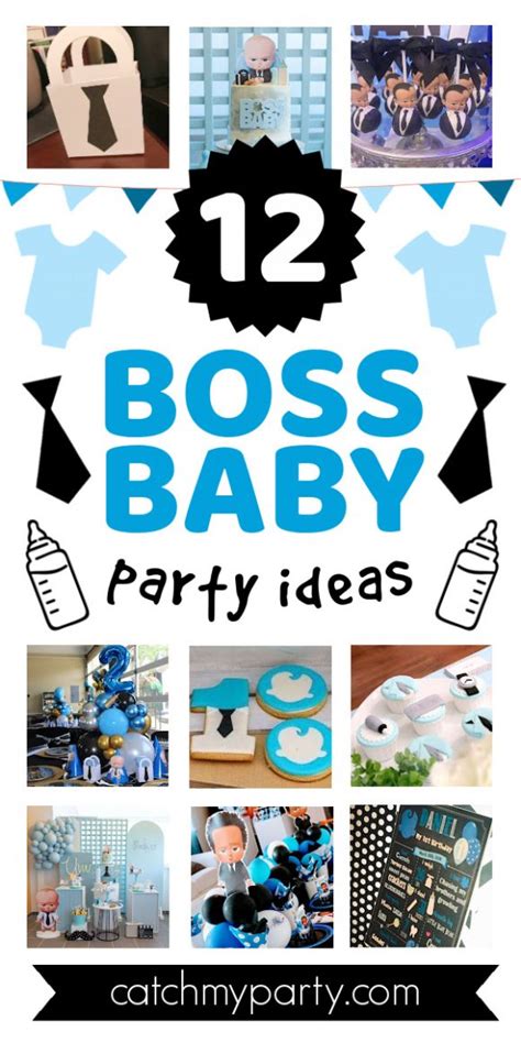 These 12 Boss Baby Party Ideas Are Fab Catch My Party