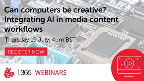 Webinar Integrating Ai In Media Content Workflows The Broadcast