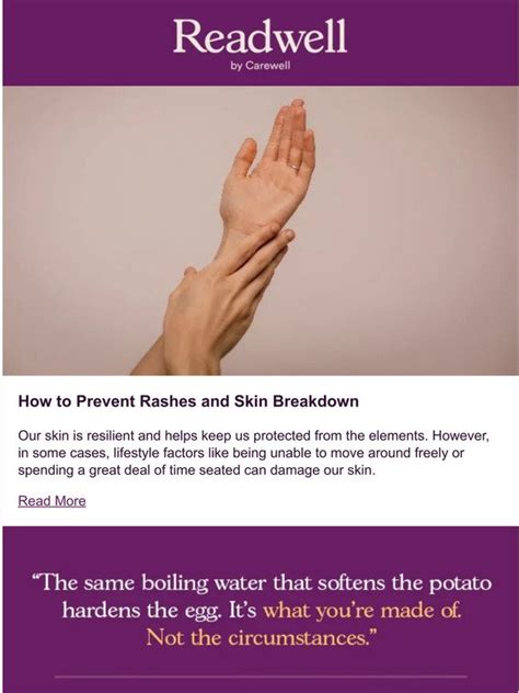 Carewell Affiiliate Program How To Prevent Rashes And Skin Breakdown