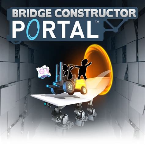 Bridge Constructor Portal Portal Proficiency Box Shot For Playstation