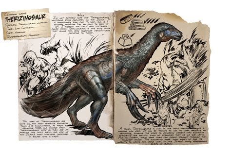 Filedossier Therizinosaurpng Official Ark Survival Evolved Wiki