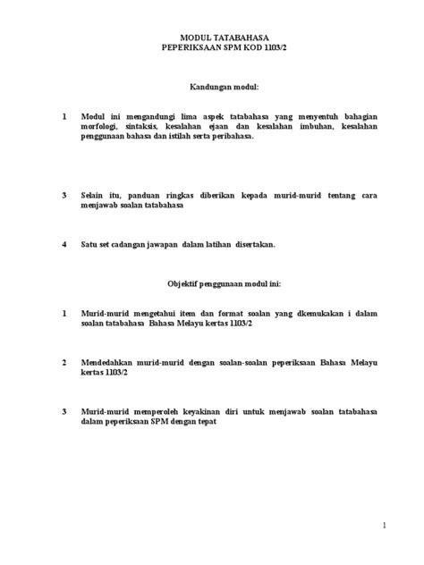 Soalan 3 Tatabahasa Spm