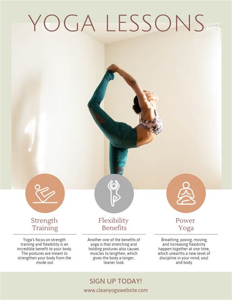 classy yoga lessons event poster template modelo de cartaz cartaz de evento folheto