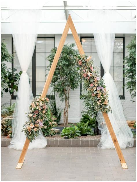 Triangle Wedding Arbor Diy Plans Pdf Backyard Trellis And Arch