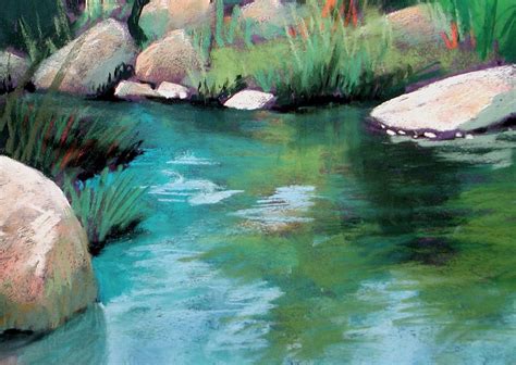 Landscape Painting In Pastels Chapter Sixteen Water And Reflections