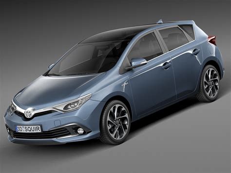 Сенат) is a luxury car developed by nami in moscow, russia. Toyota Auris 2016 3D model MAX OBJ 3DS FBX C4D LWO