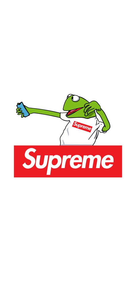 Kermit The Frog And Supreme Wallpapers Lit Hypebeast Wallpapers