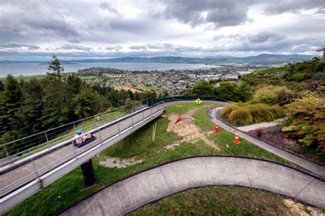 Rotorua Luge Stock Photos Pictures And Royalty Free Images Istock