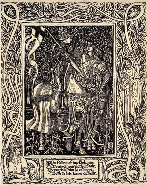 Walter Crane The Faerie Queene Book I By Edmund Spenser With Images