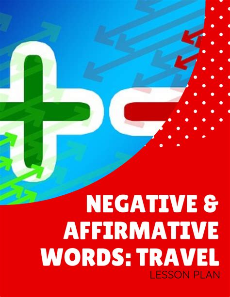 Affirmative And Negative Words In Spanish Worksheet Preschool