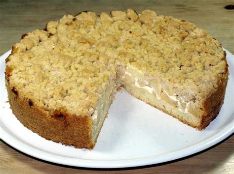 Ein einfaches und traditionelles rezept für omas apfelkuchen mit streusel. Apfelkuchen mit Streusel Rezept, einfacher Mürbeteig ...