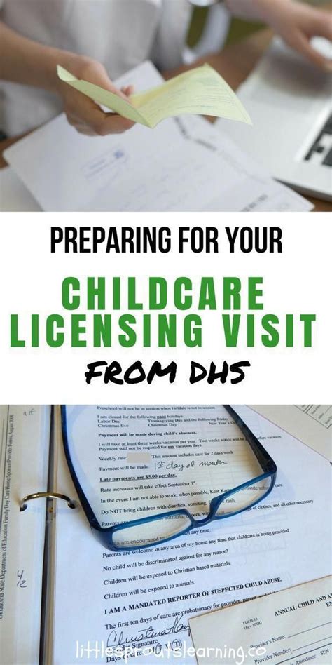 Preparing For Your Child Care Licensing Visit From Dhs Starting A