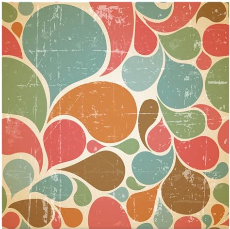 Retro Patterns Free Shiny Vector Free Download