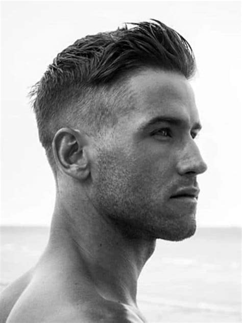 Here's another short messy hairstyle to keep your curly locks tamed. 50 Men's Short Haircuts For Thick Hair - Masculine Hairstyles