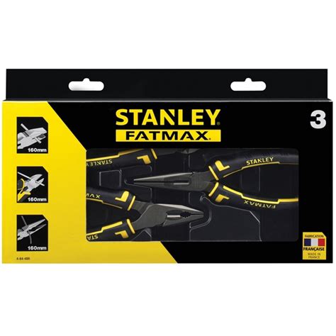 Stanley 4 84 488 Fatmax Pliers Set 3 Piece Sta484488 From Lawson His