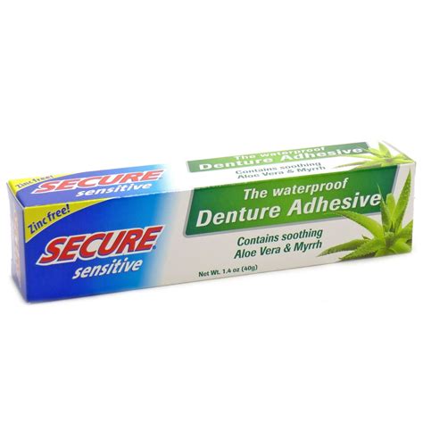 Secure Sensitive Denture Adhesive 14 Oz