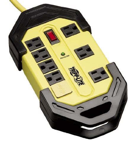 Tripp Lite 8 Outlet Industrial Safety Surge Protector Power Strip 12ft