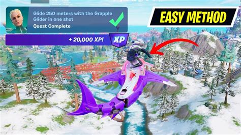 How To Easily Glide 250 Meters With The Grapple Glider In One Shot