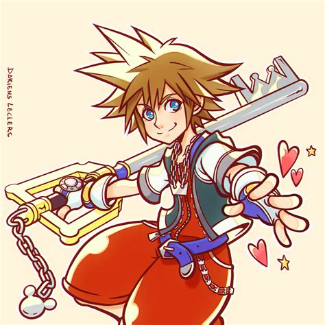 Sora Kingdom Hearts By Magochocobo On Deviantart
