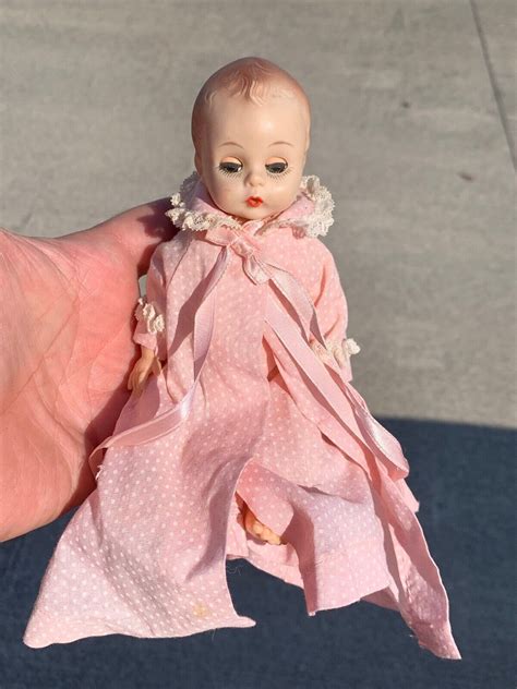 P And M Doll Crib Madame Alexander Fischer Quintuplets Doll Babies 5” Lot