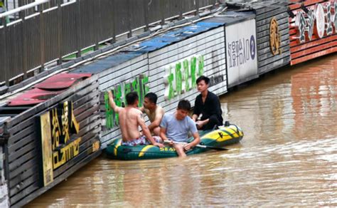 China Floods 56 Dead Over 1 2 Million Evacuated As Heavy Rains Leave A Trail Of Destruction
