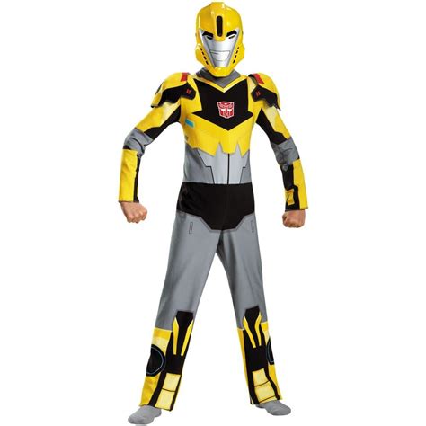 Bumblebee Transformer Costume For Children Scostumes