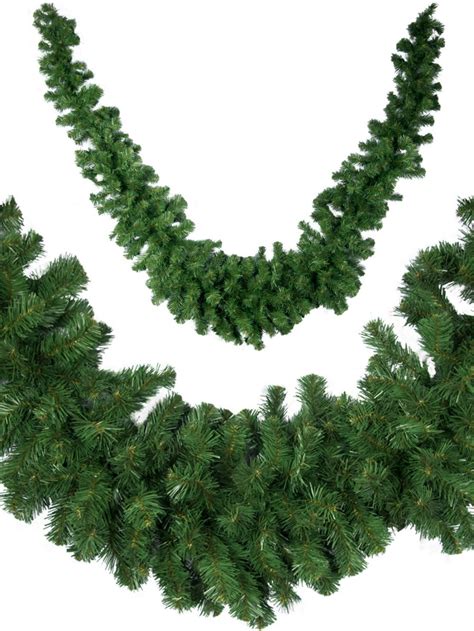 Thick Tip Balsam Pine Christmas Swag Garland With 320 Tips 3m