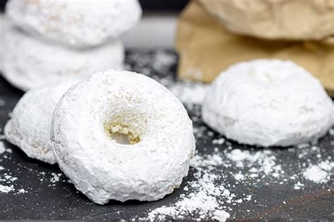 Baked Powdered Sugar Doughnuts Baked Version Of Classic Doughnut