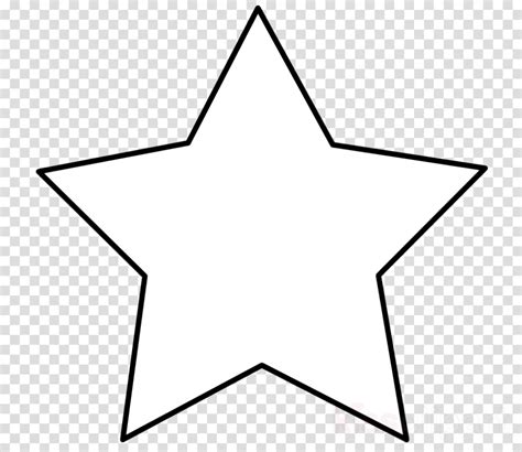 Download High Quality Star Clipart Black And White Cut Out Transparent