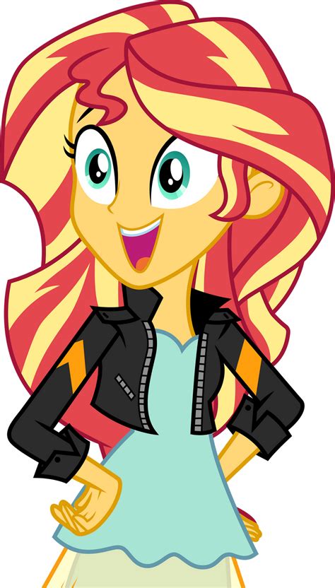 Excited Sunset Shimmer By Cloudyglow On Deviantart