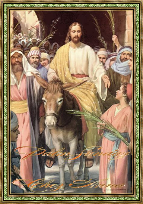 Palm Sunday Of The Lords Passion