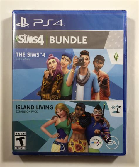 The Sims 4 Plus Island Living Bundle Standard Edition Sony