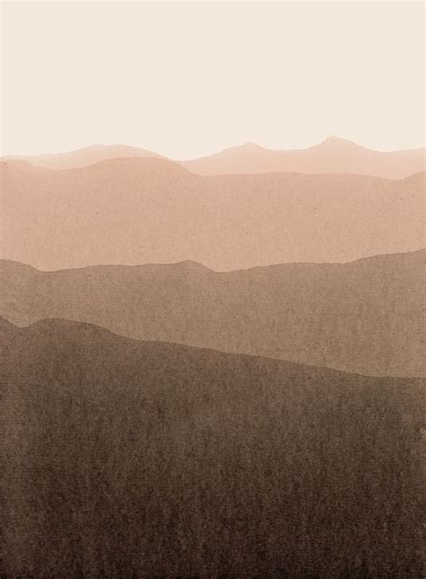 Gradient Landscape Neutral Art Print By Iris Lehnhardt X Small