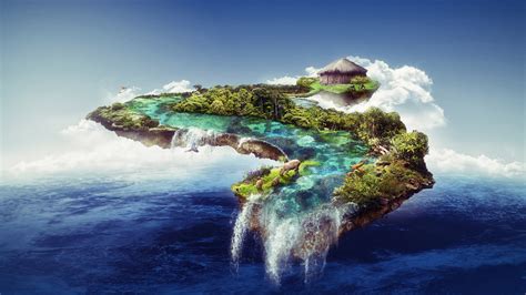 Floating Island Wallpapers Hd Wallpapers Id 25654