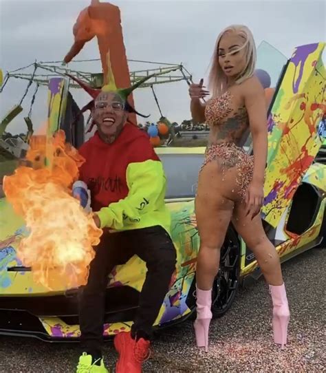 Blac Chyna Appears Practically Nude In Tekashi69s New Music Video
