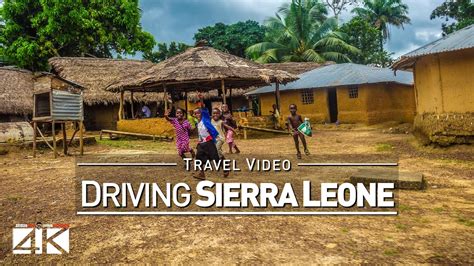 【4k】22 Minutes Driving Sierra Leone West Africa 2020 Freetown Ultrahd Travel Video