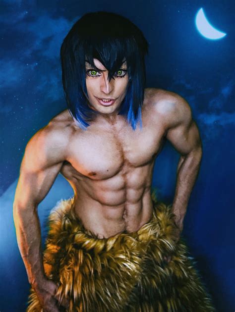 Inosuke Hashibira Demon Slayer Cosplay By Leonchirocosplayart On