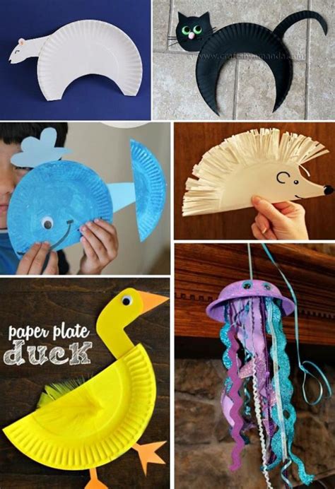 Paper Plate Animals Crafts Paper Plate Crafts Toddler Crafts