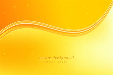 Yellow Wave Background 570580 Vector Art At Vecteezy