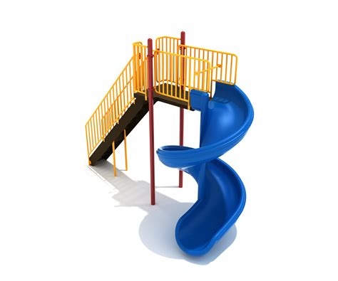 8 Foot Spiral Slide Commercial Playground Solutions