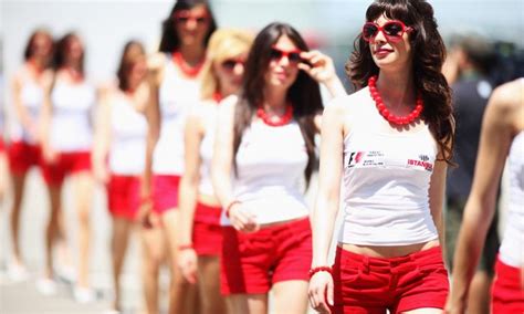 Formula 1 Grid Girls In Pictures Talksport