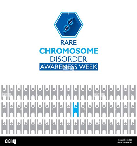 Creative Vector Illustration Of Rare Chromosome Disorder Awareness Week Concept Poster Design