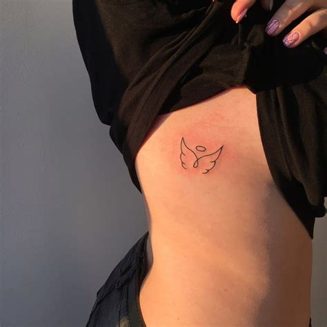 Angels Tiny Tattoos For Girls Tattoos Discreet Tattoos