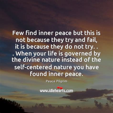Inner Peace Life Peace Nature Quotes The Quotes