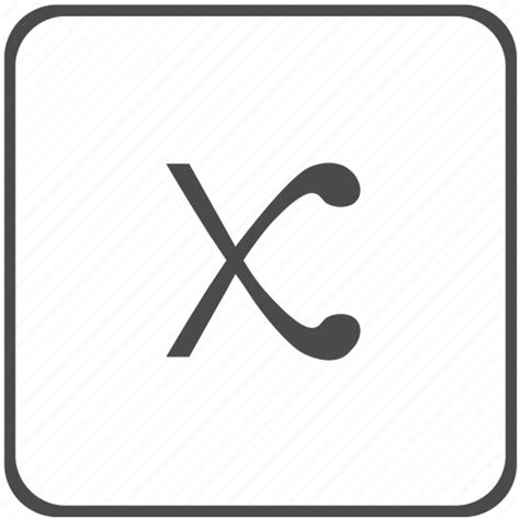 Chi Constant Greek Physics Icon