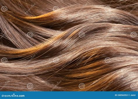 Beautiful Shiny Hair Texture Stock Image 24056353