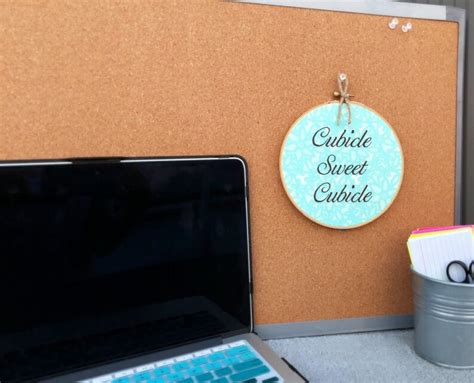 Cubicle Sweet Cubicle Sign Cute Office Desk Accessory Etsy
