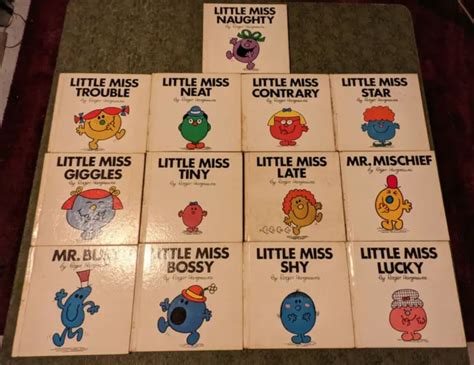 Vintage 70s 80s Mr Men And Little Miss Series By Roger Hargreaves Lot 13