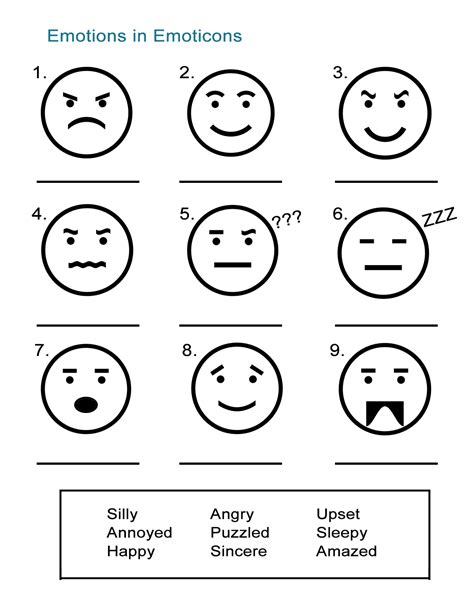 From people all over the globe who have used this workbook with all types of children who are learning how to express themselves, dealing with emotional trauma, or struggling with what they're feeling inside. Adjectives to Describe Feelings: Emoticon Emotions - ALL ESL
